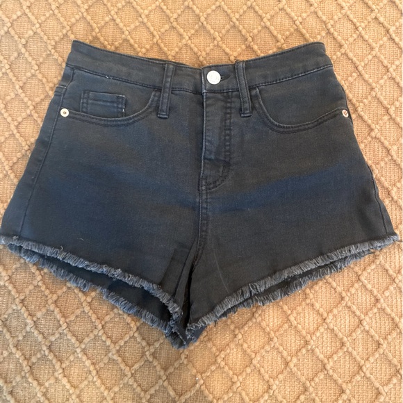 Wild Fable black high waisted shorts size 00 - Picture 1 of 4